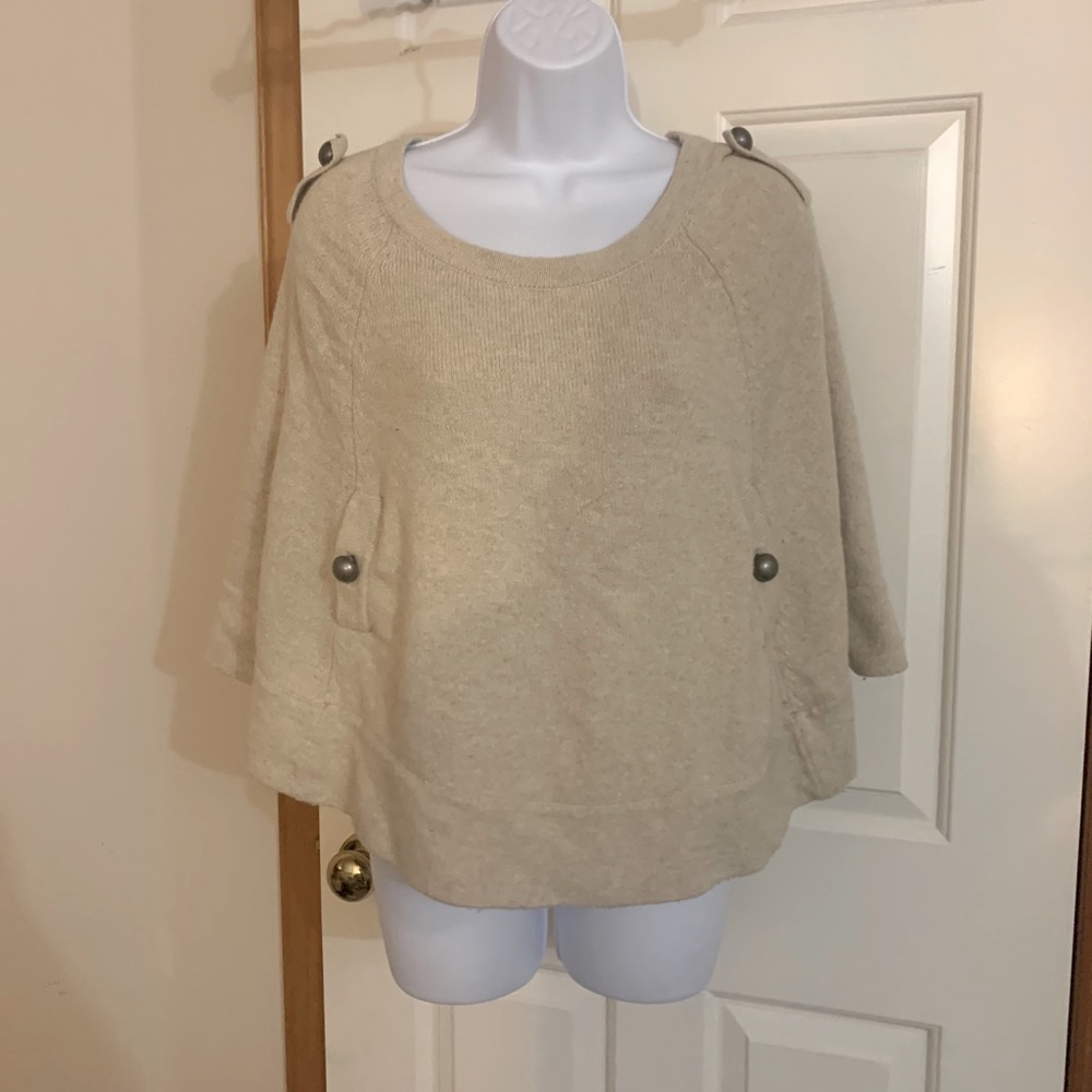 Sweater poncho